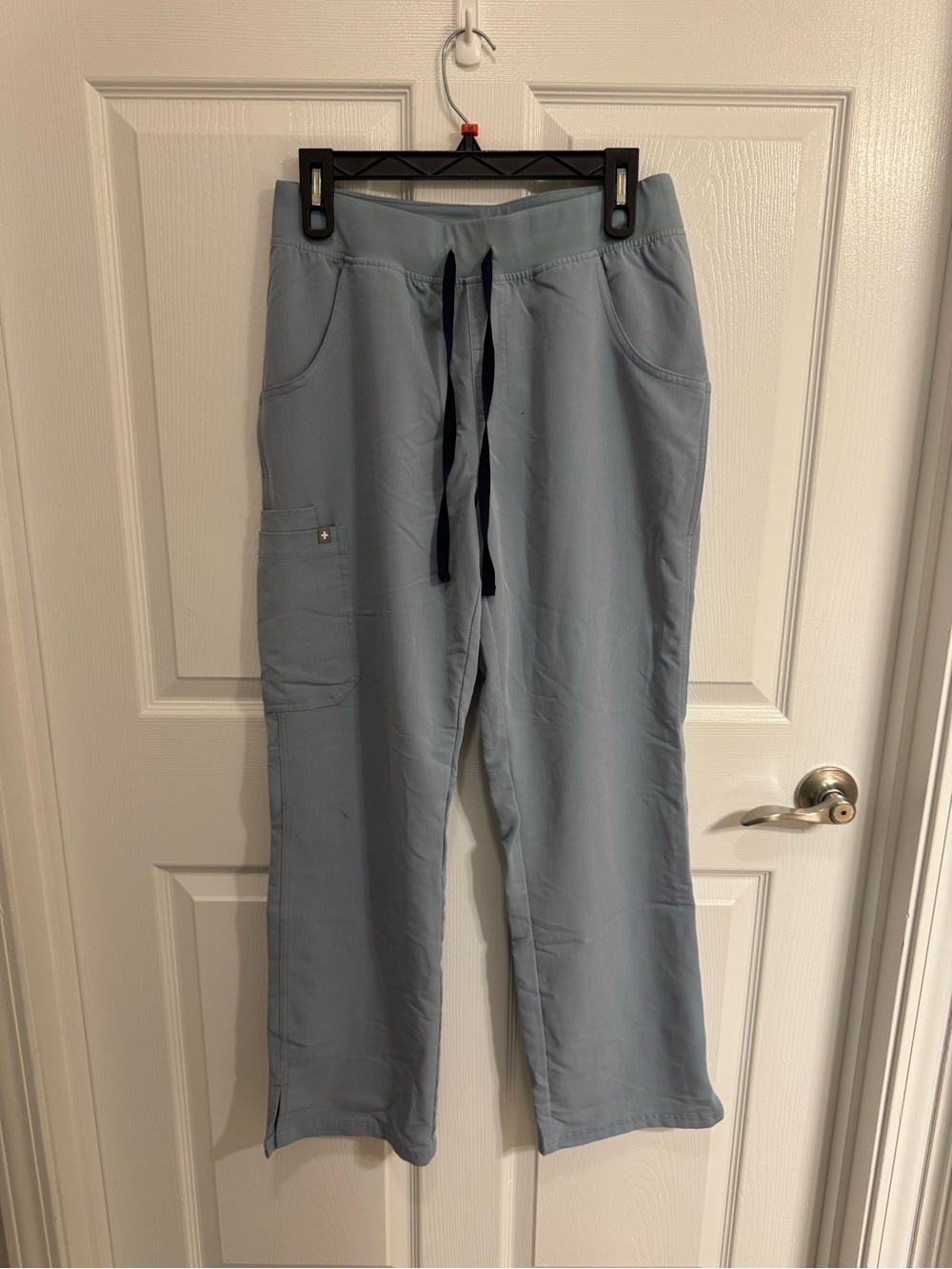 Figs Women’s Drawstring Scrub Pants - Ceil Blue
